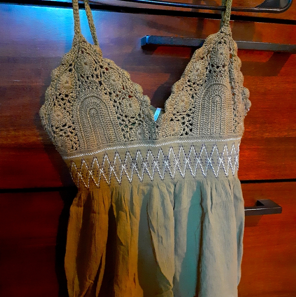 Free people xs crochet top